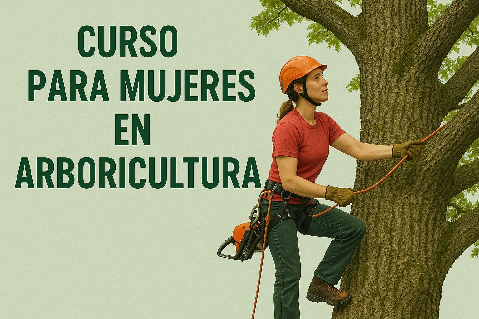 Curso Para Mujeres En Arboricultura